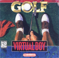 Golf Virtual Boy US box art