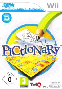 Pictionary PAL Wii box art