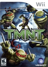 TMNT PAL Wii PAL box art