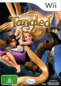 Tangled Wii US box art