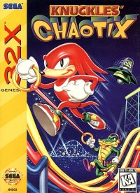 Chaotix JP Super 32X JP box art