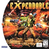 Expendable Sega Dreamcast  box art