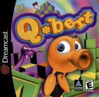 Q*bert Sega Dreamcast  box art