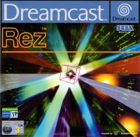 Rez PAL Sega Dreamcast PAL box art