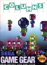 Columns PAL Sega Game Gear PAL box art