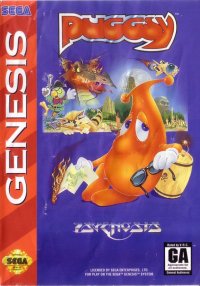 Puggsy Sega Genesis US box art