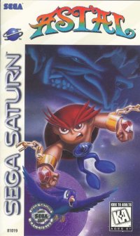 Astal Sega Saturn US box art