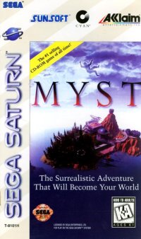 Myst JP Sega Saturn  box art