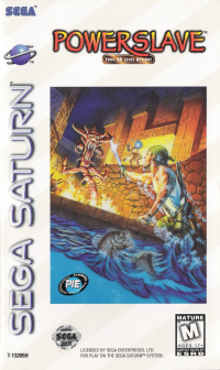 Powerslave Sega Saturn  box art