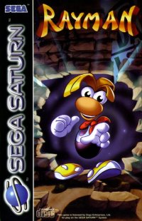 Rayman Sega Saturn US box art