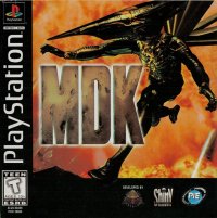 MDK PAL Playstation PAL box art