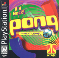 Pong PAL Playstation PAL box art