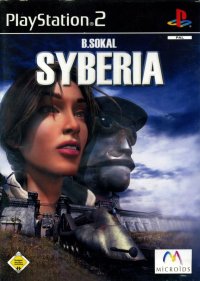 Syberia PAL Playstation 2 PAL box art