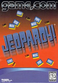 Jeopardy Game.Com US box art